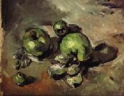 Paul Cezanne Green Apples Norge oil painting reproduction